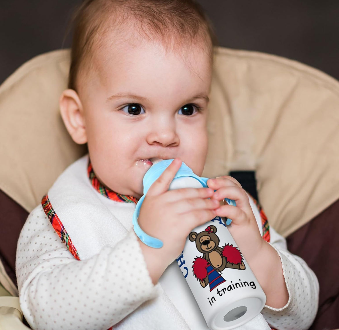 Custom Stainless 8 oz Baby Bottle