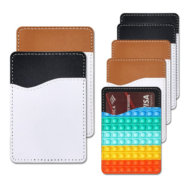 Custom Faux Leather Slim Card Holder