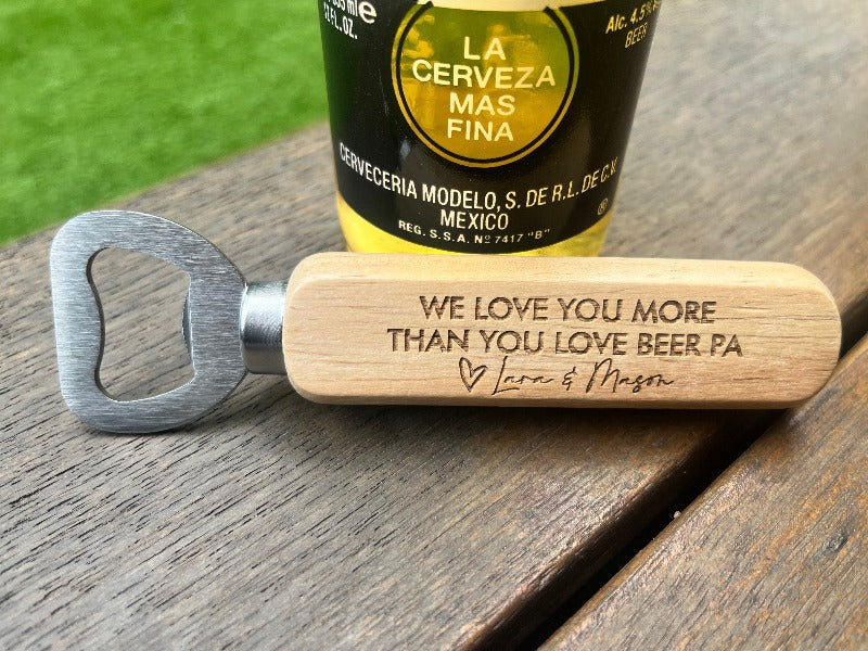 Personalized Bottle Opener