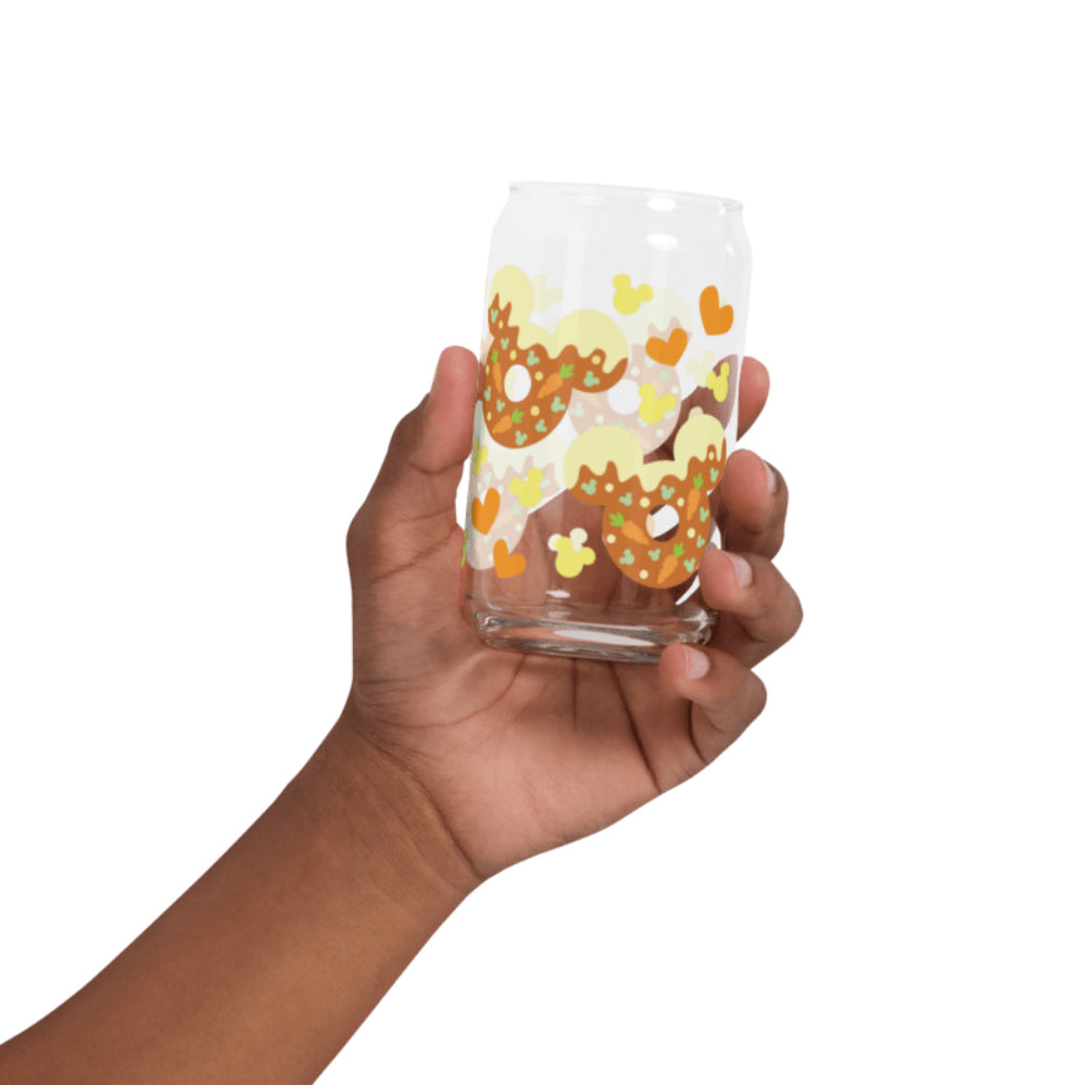 Custom 16 oz Can Style Glass Clear or Frosted