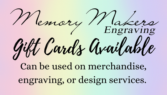 Memory Makers Gift Card