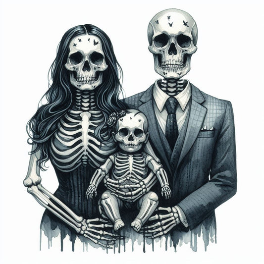 Custom Horror Family Portrait