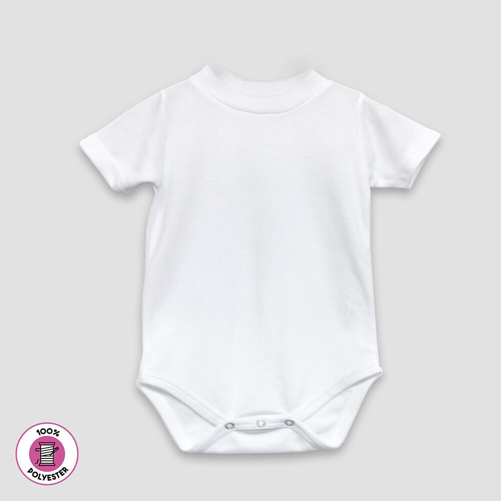 Custom Crewneck Short Sleeve Baby Onesie