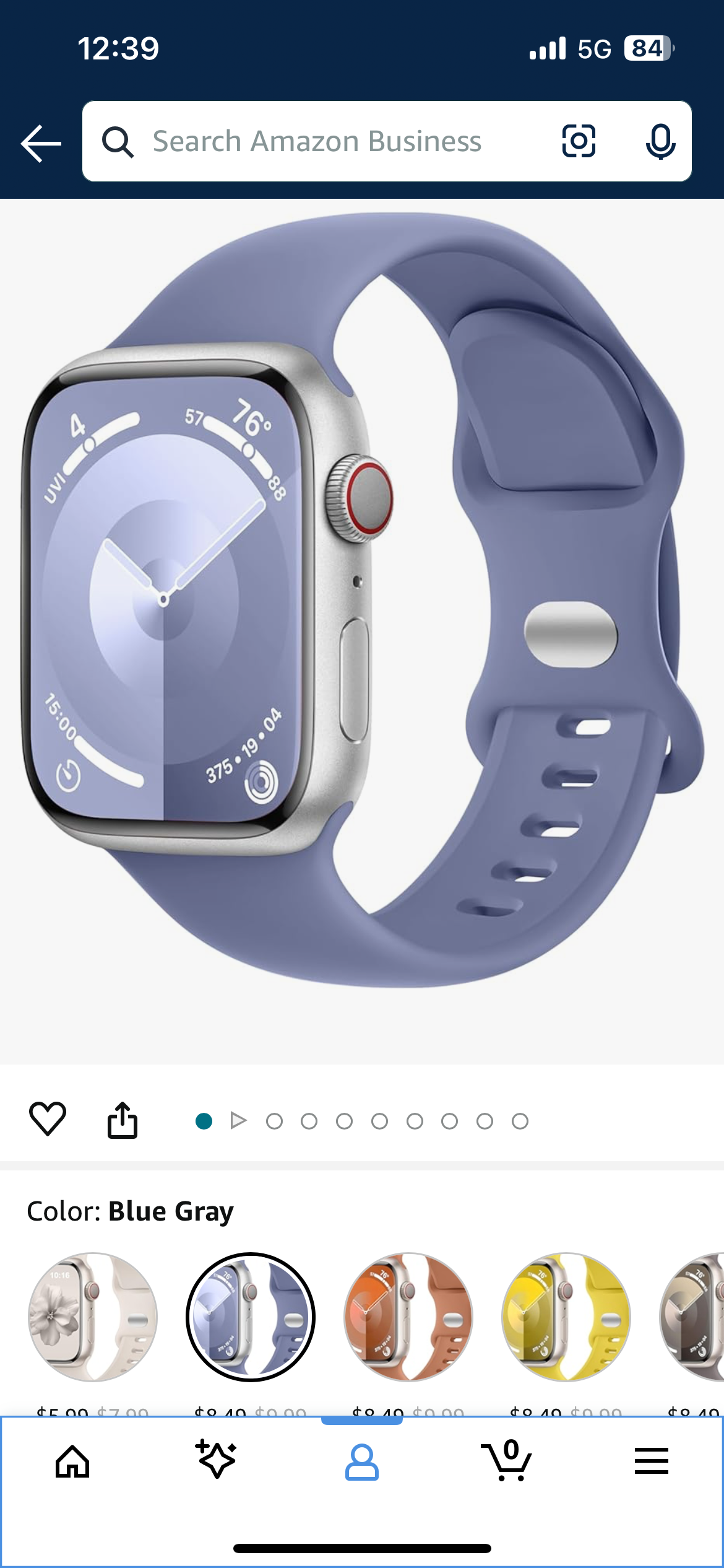 Engraved Silicone Apple Watch Band