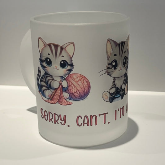 Sorry, I’m an Indoor Cat Custom Mug