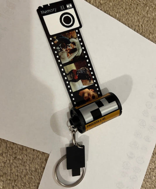 Custom Film Strip Keychain