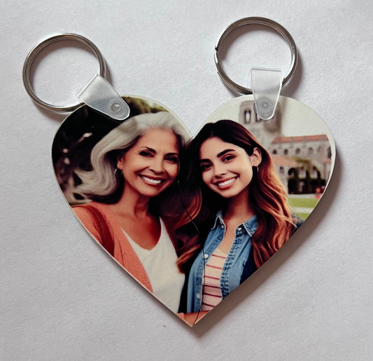 Half of My Heart Keychain