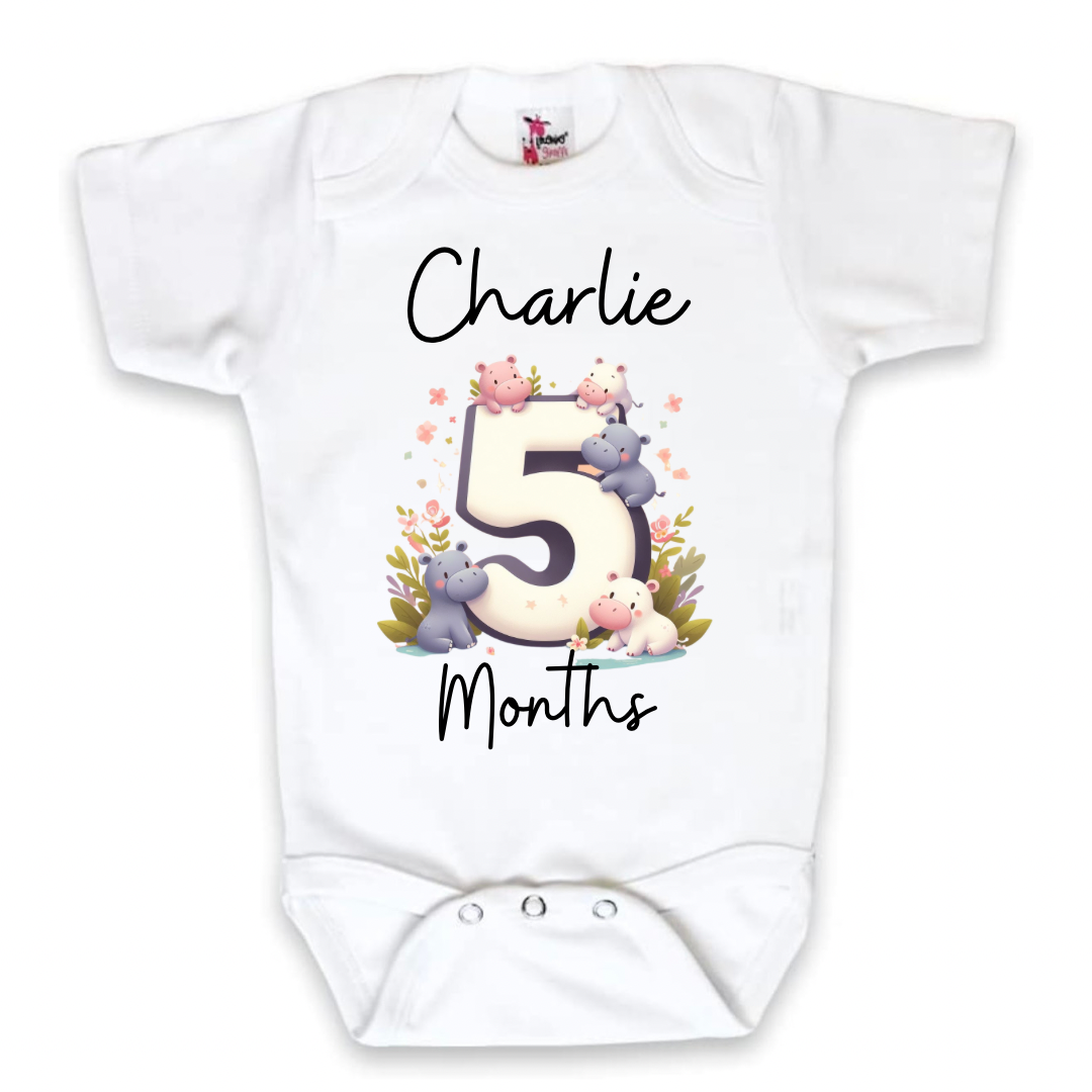 Custom Baby Short Sleeve Onesie