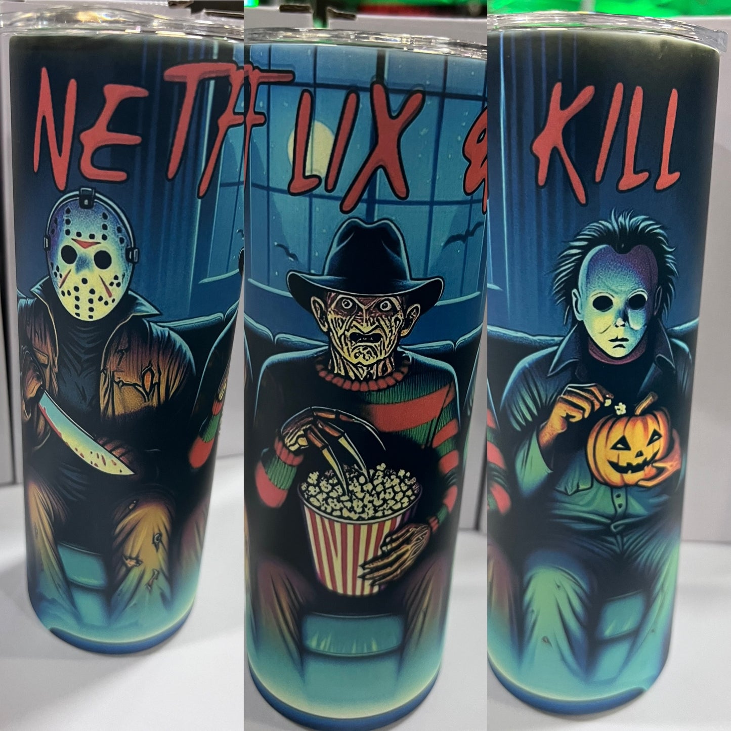 Netflix and Kill 20 oz Tumbler￼