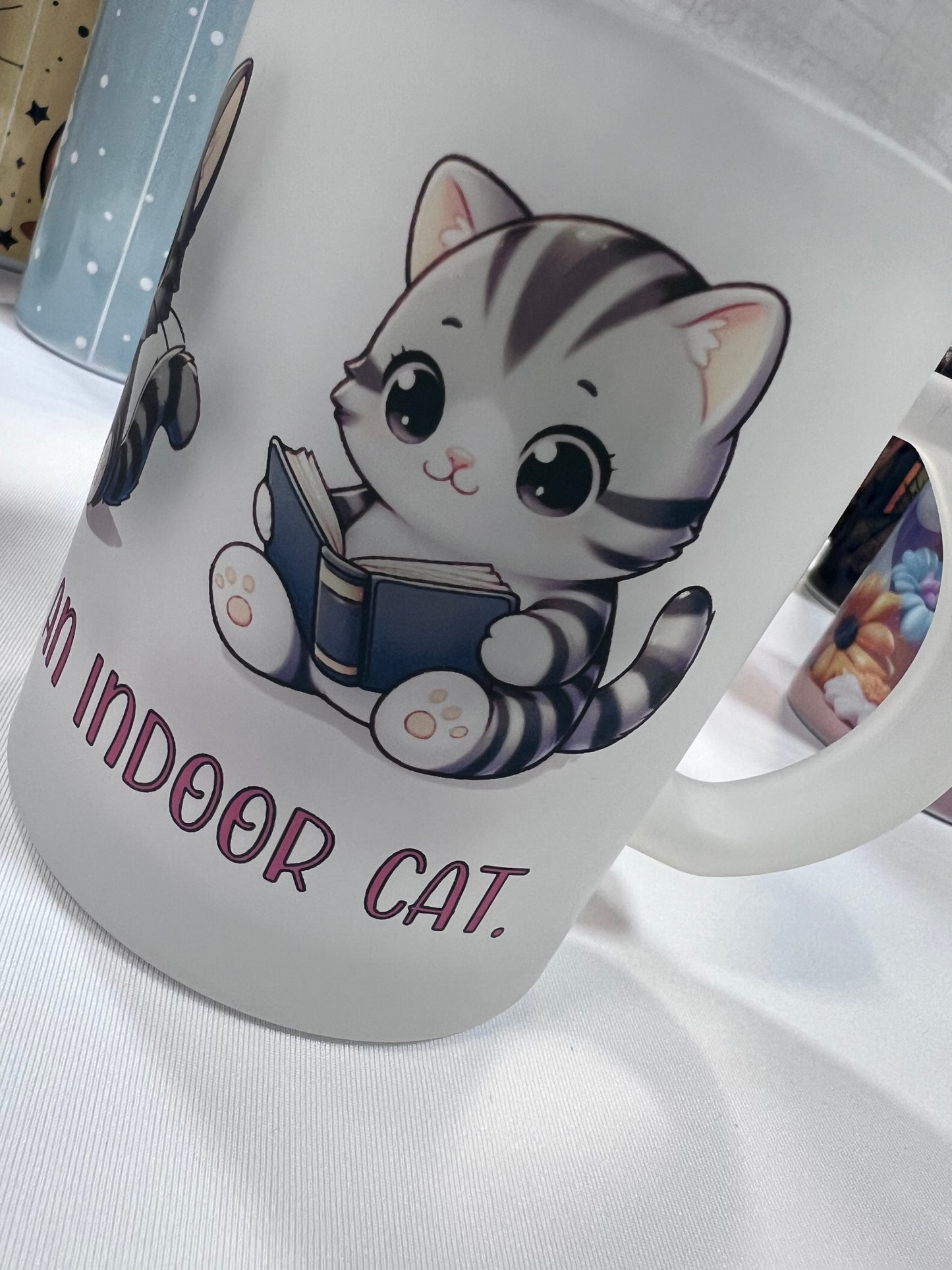 Sorry, I’m an Indoor Cat Custom Mug