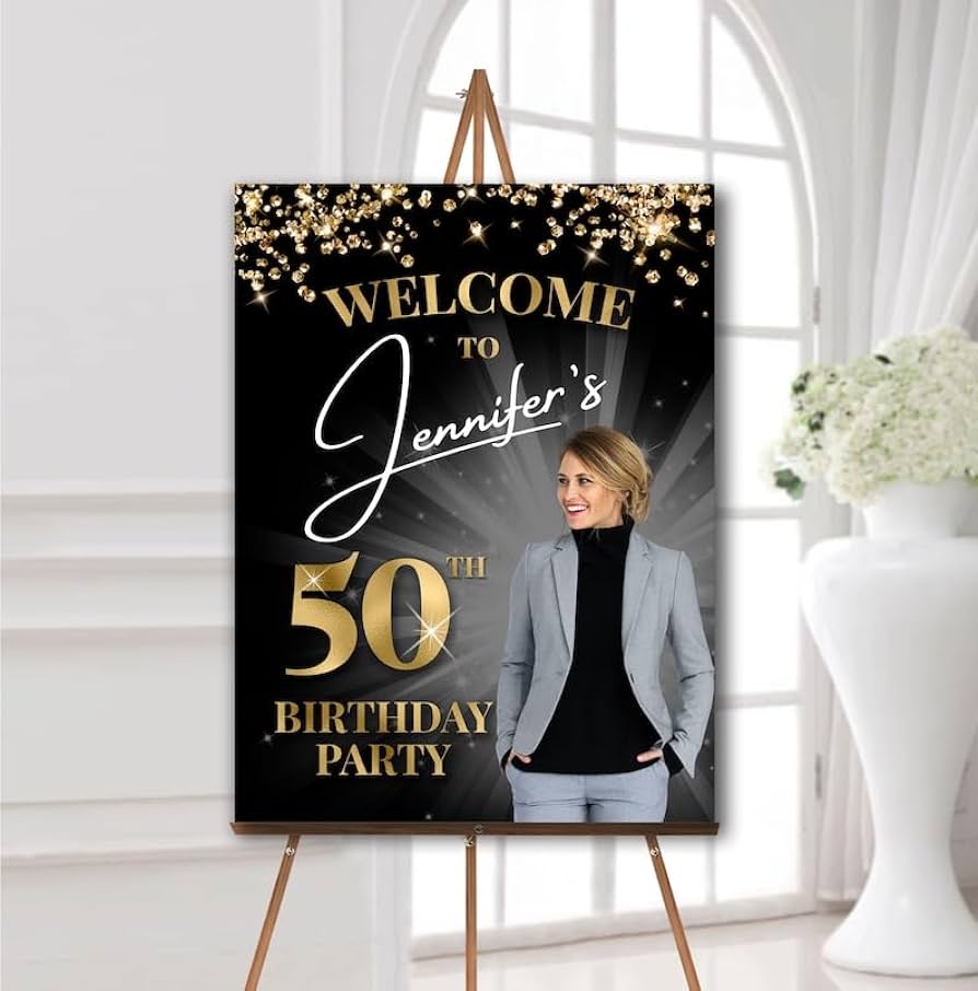 Custom Party Sign